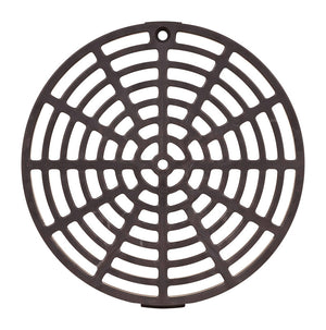 Sioux Chief 6-1/8 in. Natural Gray Round PVC Floor Drain Strainer 801-PG2