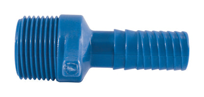 Apollo Blue Twister 1/2 in. Insert in to X 3/4 in. Insert Acetal Male Adapter 1 pk