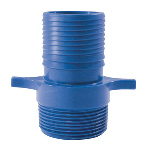 Apollo Blue Twister 1-1/2 in. Insert in to X 1-1/2 in. MPT Acetal Male Adapter ABTMA112 1 pk