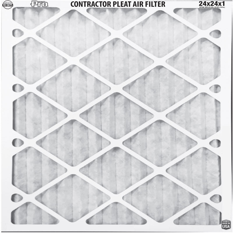 BestAir 24 in. W X 24 in. H X 1 in. 8 MERV Pleated Air Filter 1 pk