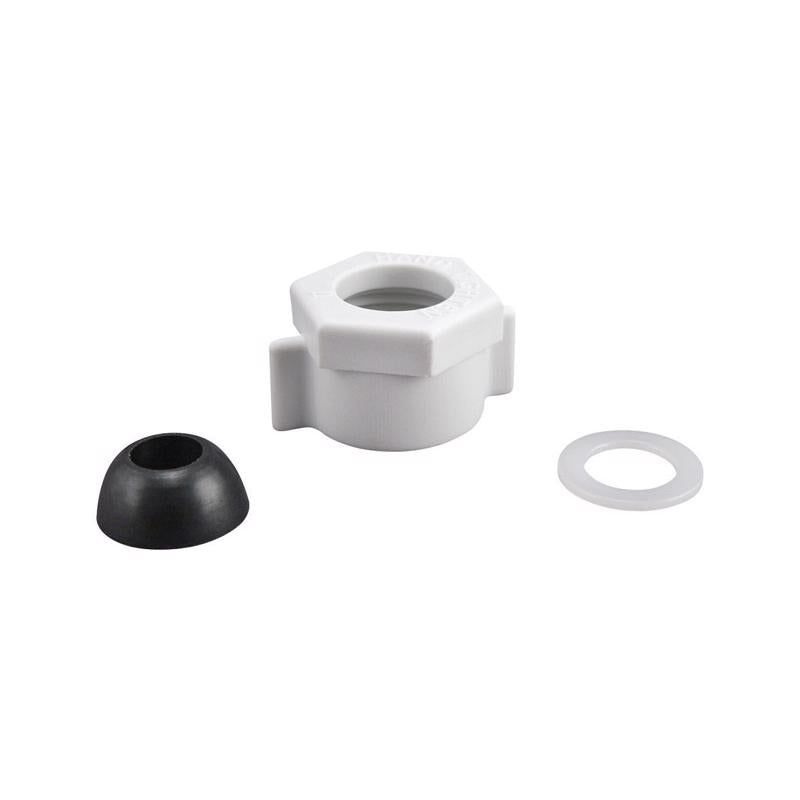 Plumb Pak Ballcock Coupling Nut White Plastic