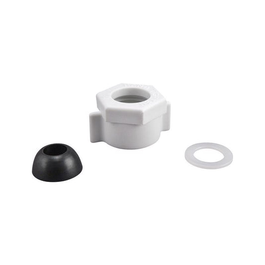 Plumb Pak Ballcock Coupling Nut White Plastic
