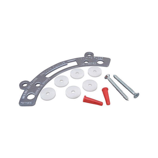 Plumb Pak Anchor Flange Kit Silver Metal For Universal