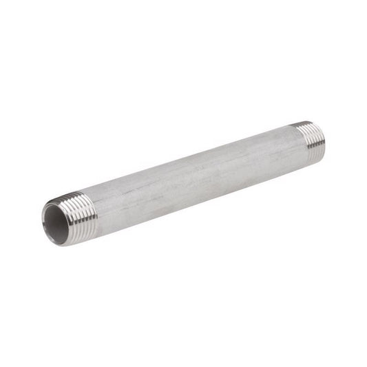 Smith-Cooper 2 in. MPT Stainless Steel 4 in. L Nipple