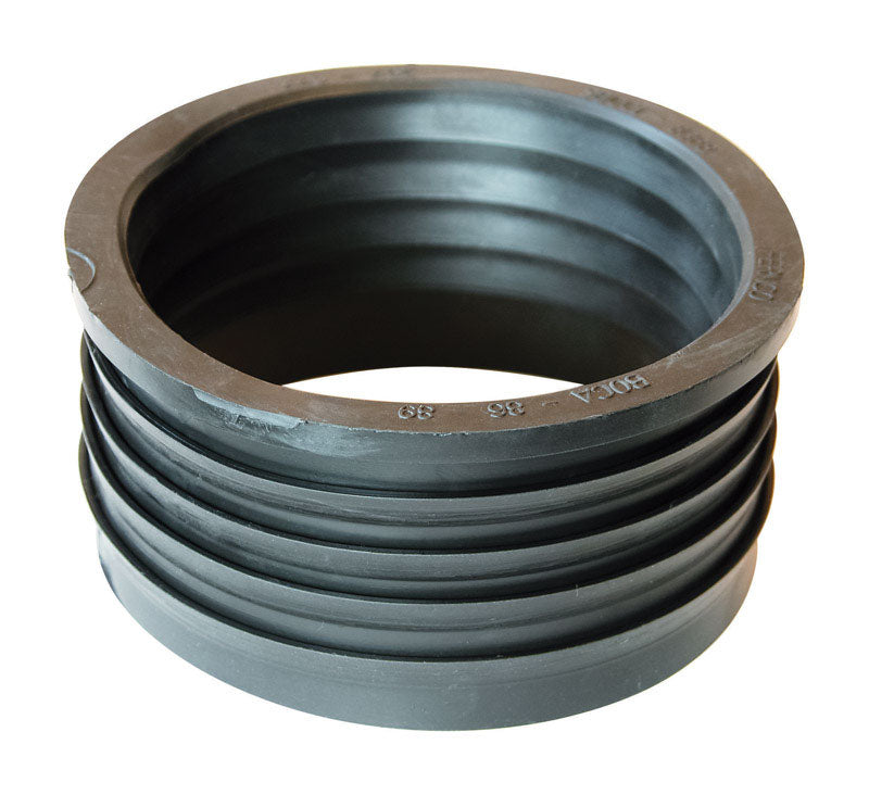 Fernco Schedule 40 4 in. Compression X 4 in. Compression PVC 5 in. Donut Fitting 1 pk