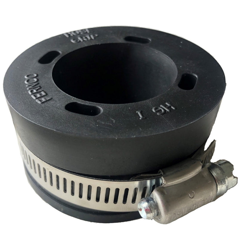 Fernco Schedule 40 1-1/2 in. Hub x 1 in. Hub PVC Connector 1 pk