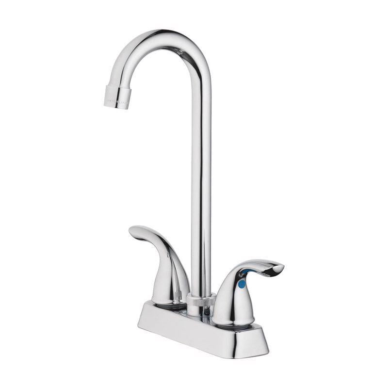 Oakbrook Collection Pacifica Two Handle Chrome Bar Faucet