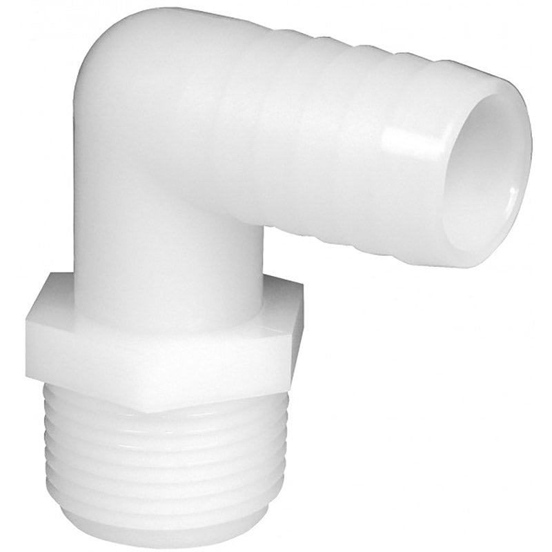 Green Leaf 1 in. MPT X 1 in. D Barb Nylon Elbow 1 pk