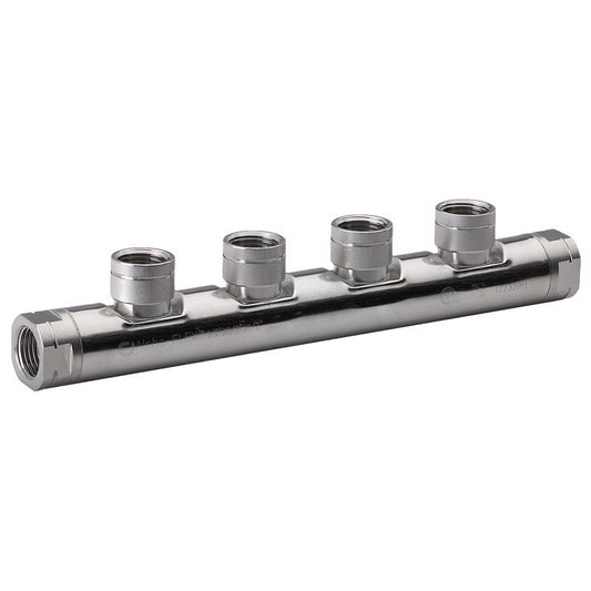 Home-Flex 1/2 in. FPT X 1/2 in. D FPT 1/2 in. D FIP Steel Manifold