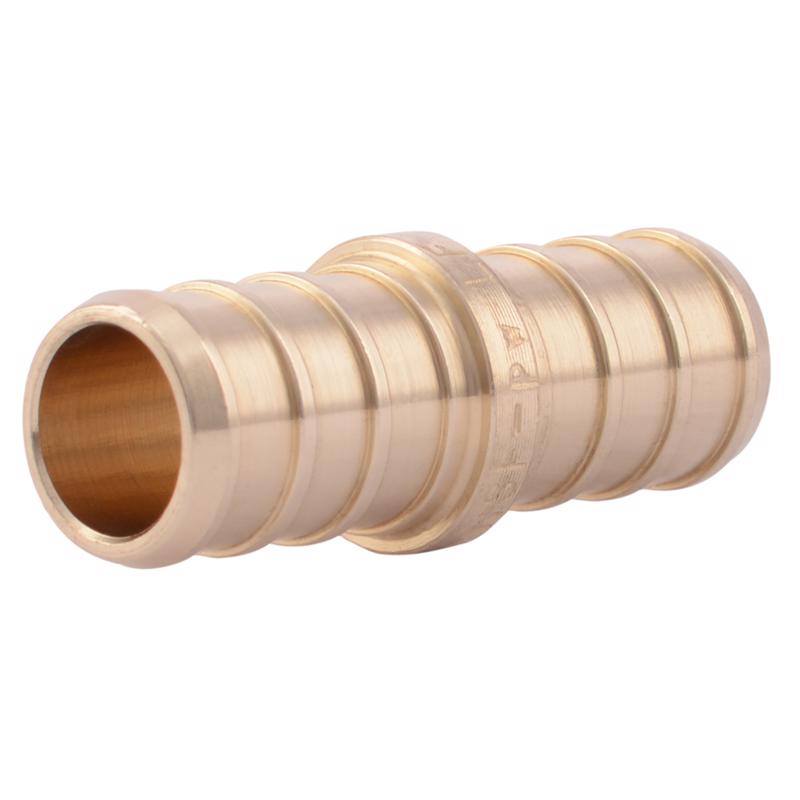 SharkBite 1/2 in. PEX X 1/2 in. PEX Brass Coupling