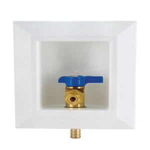 Apollo 1/2 in. D Ice Maker PEX Barb Ice Maker Outlet Box APXBOXIM