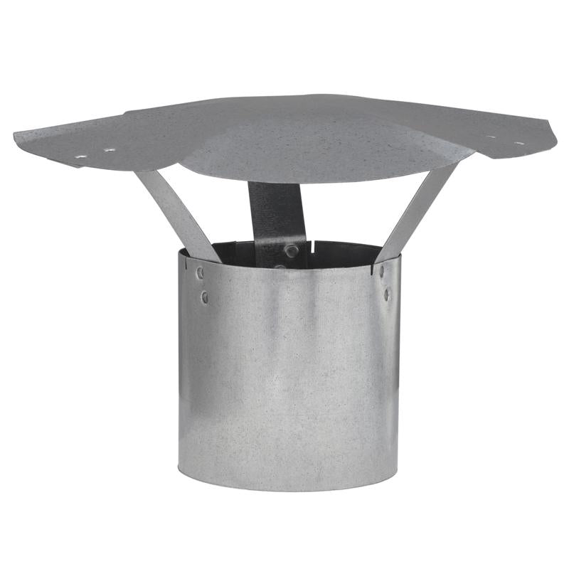 Imperial 3 in. D Galvanized Steel Rain Cap