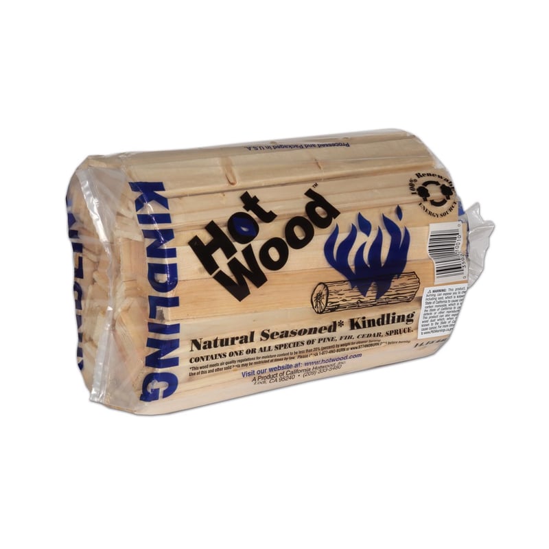 Hot Wood Kindling Hardwood Firewood 1 pk