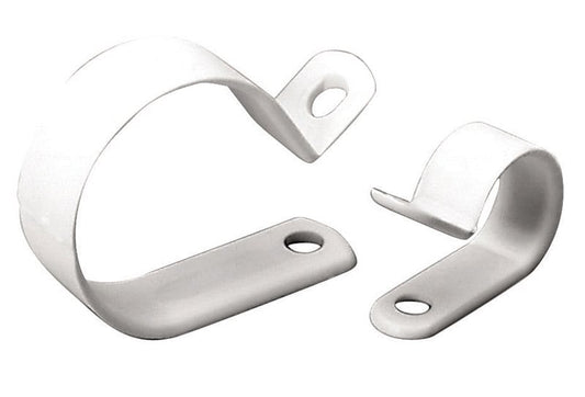 Gardner Bender 1/2 in. D Plastic Cable Clamp 12 pk