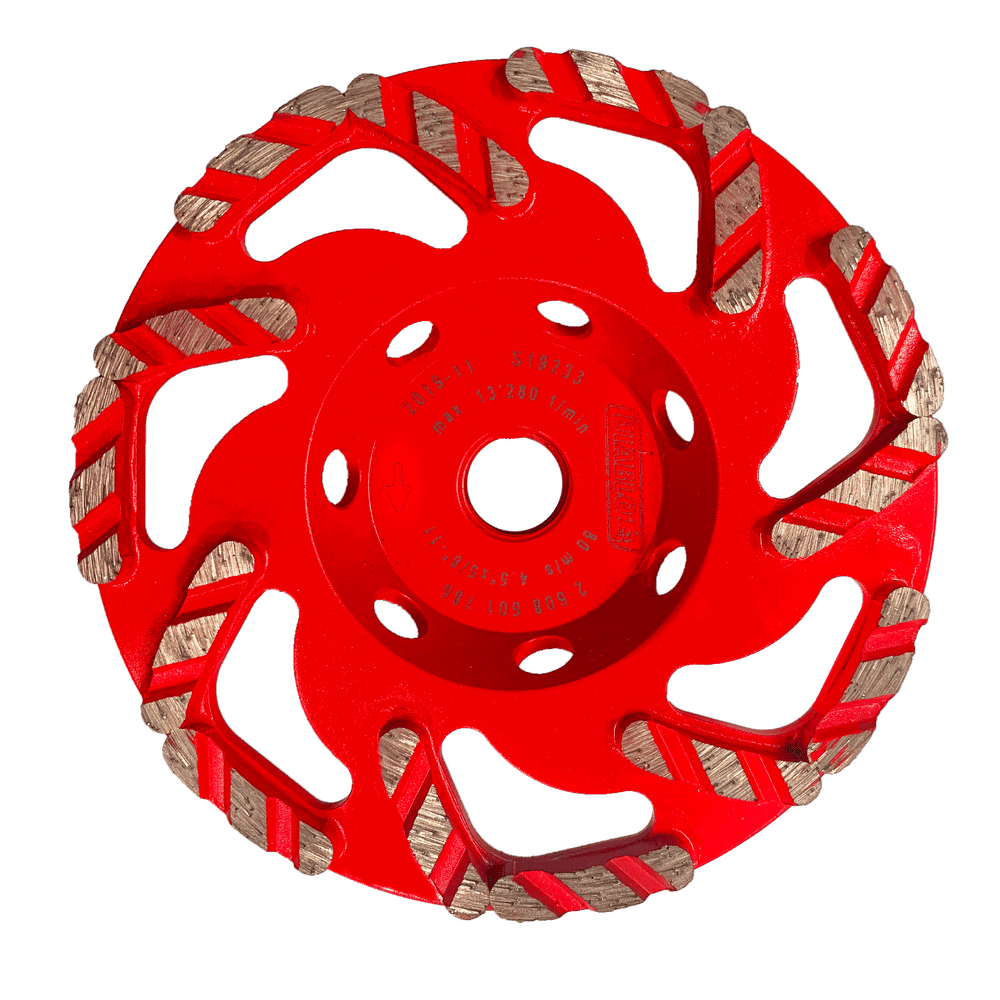 Diablo 4-1/2 in. D X 5/8-11 in. Masonry Cup Wheel 1 pk