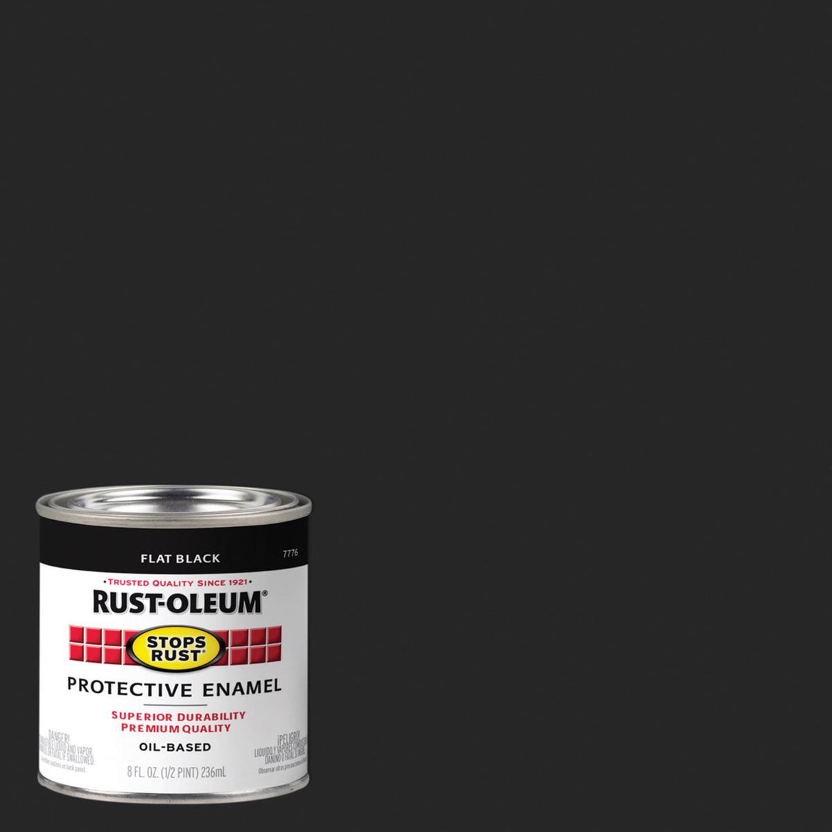 PNT OB EMNL FLT BLK .5PT