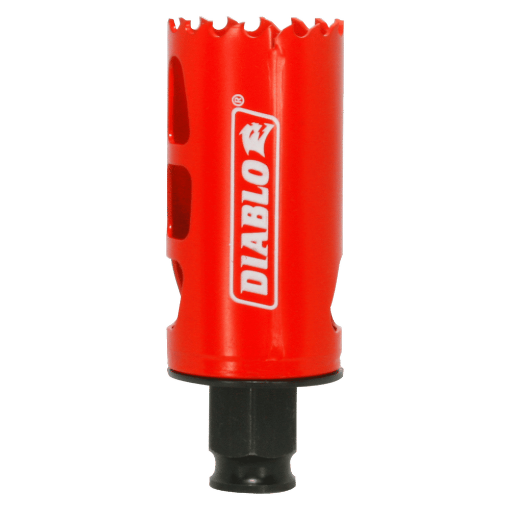 Diablo Snap-Lock Plus 1-3/8 in. Bi-Metal 2-3/8 in. L Hole Saw Arbor Included