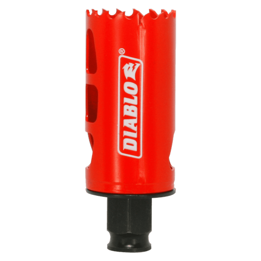Diablo Snap-Lock Plus 1-3/8 in. Bi-Metal 2-3/8 in. L Hole Saw Arbor Included