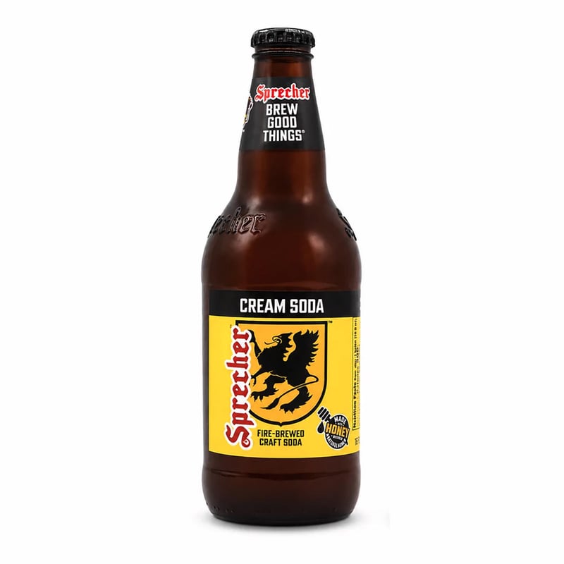 Sprecher Cream Soda Soda 16 fl. oz. 1 pk