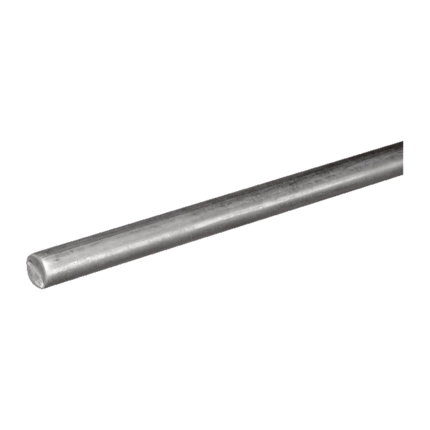 SteelWorks 3/16 in. D X 36 in. L Low Carbon Steel Unthreaded Rod