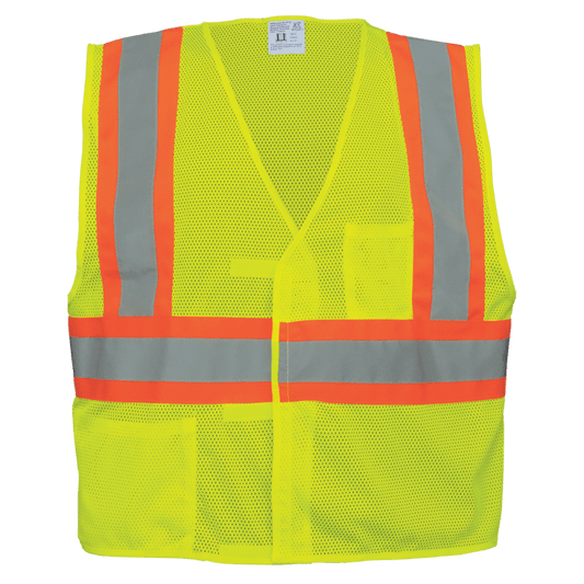 Safety Vest GLO-002V-L-XL (Case — 50 each)