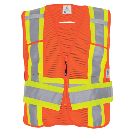 Safety Vest GLO-005ADJ-M-XL (Case — 50 each)