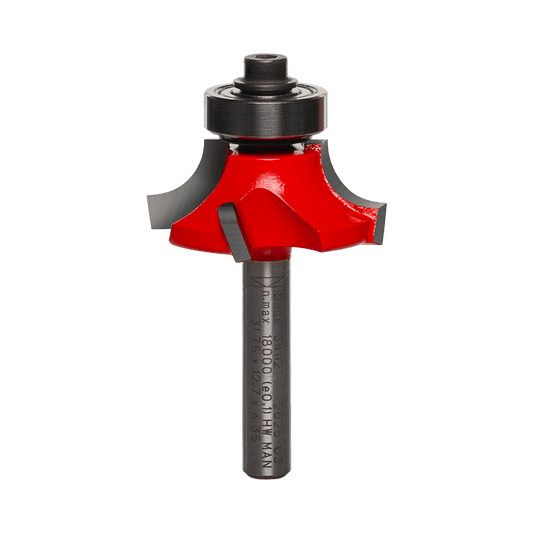 Freud 1-1/4 in. D X 5/16 in. X 2-3/16 in. L Carbide Rounding Over Router Bit