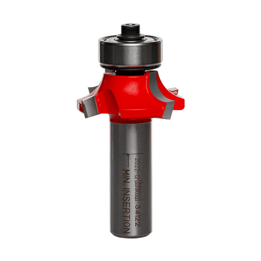 Freud 1-1/2 in. D X 5/16 in. X 2-1/2 in. L Carbide Rounding Over Router Bit
