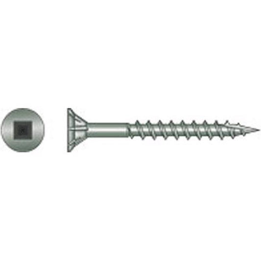 Simpson Strong-Tie No. 9 X 1-5/8 in. L Square Galvanized Coarse Cement Board Screws 1500 pk