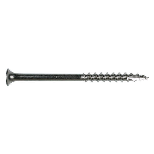 Simpson Strong-Tie No. 8 Sizes X 2-1/2 in. L Square Bugle Head Deck Screws 22 lb 2000 pk