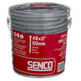 Square drive collated wood screws, 1000 pack