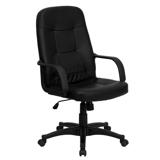 Flash Furniture Black Vinyl Office Chair