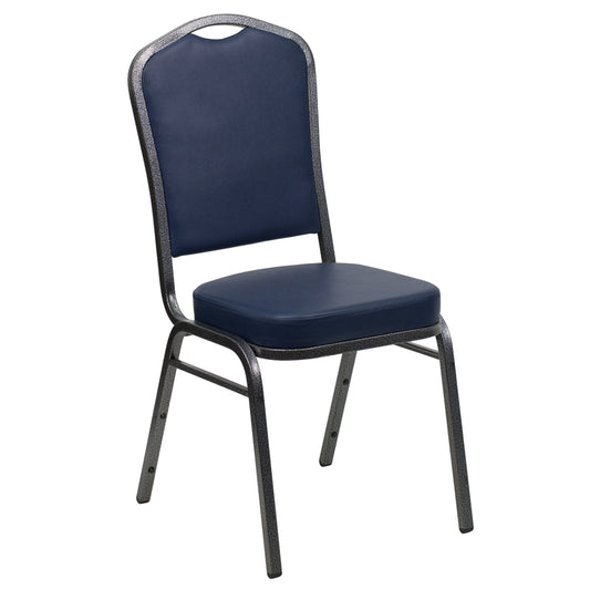 Flash Furniture Navy Blue Vinyl Chair