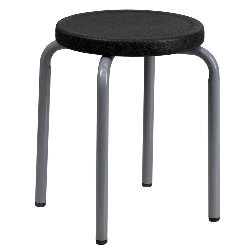 Flash Furniture Black Plastic Side Chair