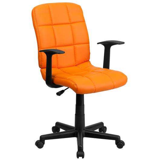 Flash Furniture Orange Vinyl Office Chair