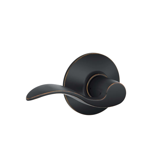 Schlage Accent Aged Bronze Passage Lever