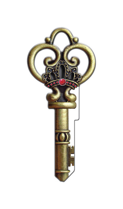 Lucky Line Skeleton House Key Blank Double For Kwikset KW1/11 Multicolored