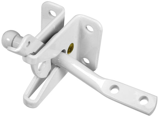 National Hardware 3.5 in. H X 6.5 in. W Steel Automatic Gate Latch