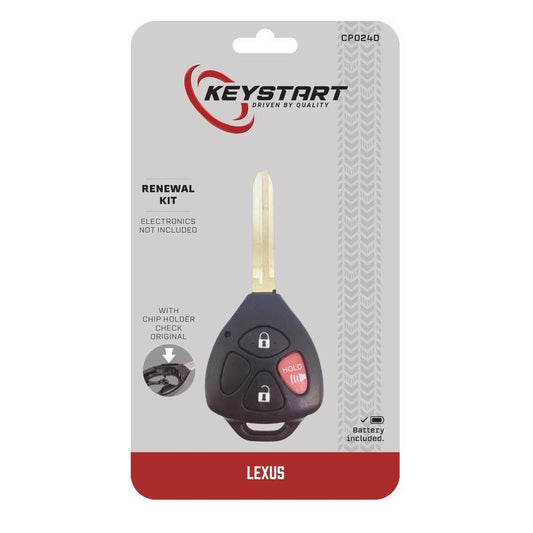 KeyStart CP024 Renewal KitAdvanced Remote Automotive Replacement Key For Toyota