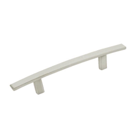 Amerock Cyprus Contemporary Arch Cabinet Pull 3-3/4 in. Satin Nickel Silver 1 pk