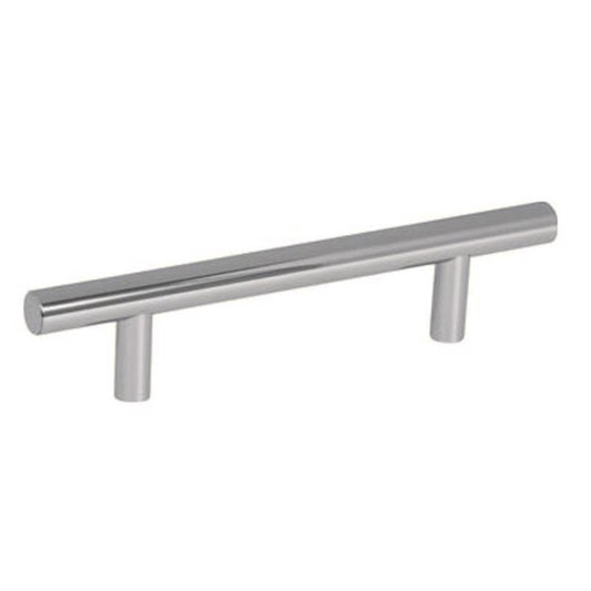 Amerock Contemporary Bar Bar Pull 3-3/4 in. Polished Nickel Silver 1 pk