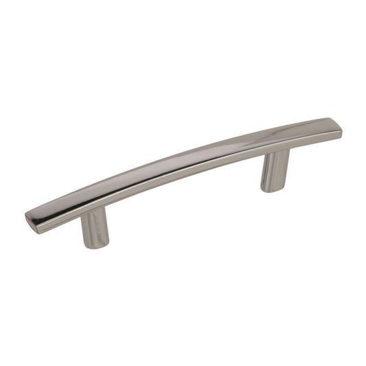 Amerock Cyprus Contemporary Arch Cabinet Pull 3 in. Polished Nickel Silver 1 pk
