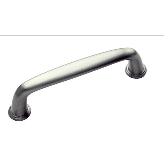 Amerock Kane & Crosley Collection Transitional Arch Cabinet Pull 3-3/4 in. Satin Nickel Silver 1 pk