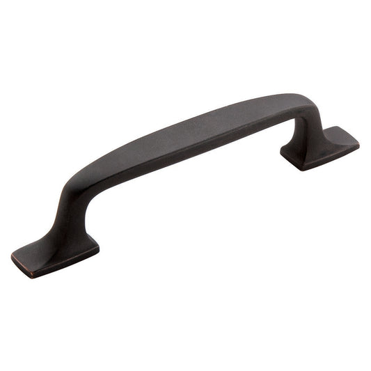 Amerock Highland Ridge Collection Transitional Arch Cabinet Pull 3-3/4 in. Dark Oiled Bronze Brown 1