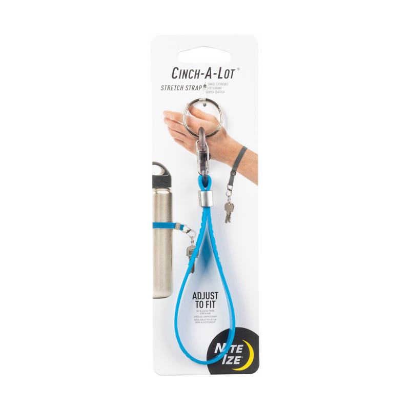Nite Ize Cinch-A-Lot Silicone Blue Strap Key Strap