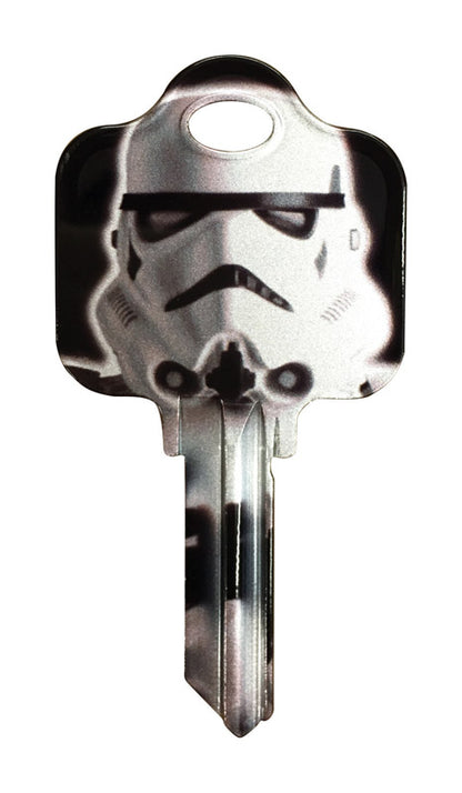 HILLMAN Star Wars Stormtrooper House/Padlock Universal Key Blank Single