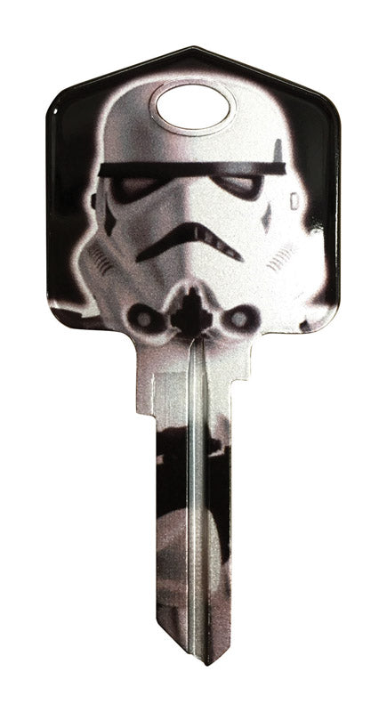 HILLMAN Star Wars Stormtrooper House/Padlock Universal Key Blank Single