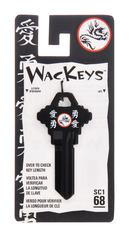 HILLMAN Wackey Dragon House/Office Universal Key Blank Single