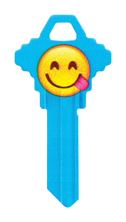 HILLMAN Wackey Emoji House/Office Universal Key Blank Single