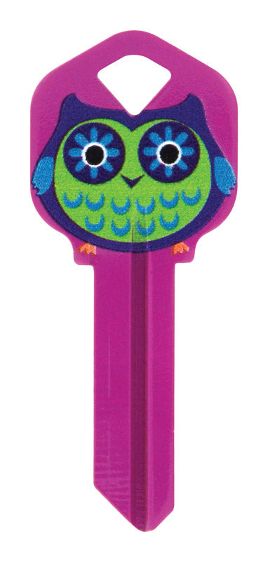 HILLMAN Wackey Owl House/Office Universal Key Blank Single